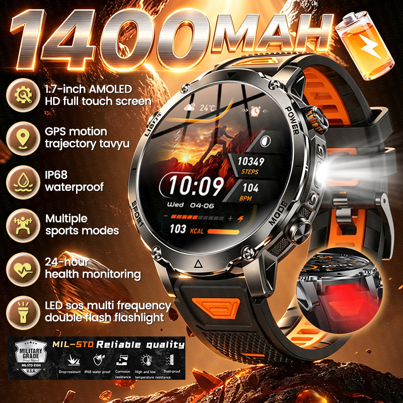 New Military Outdoor 1400mAh B - Outdoor Lighting Perspectives recensione e prezzo
